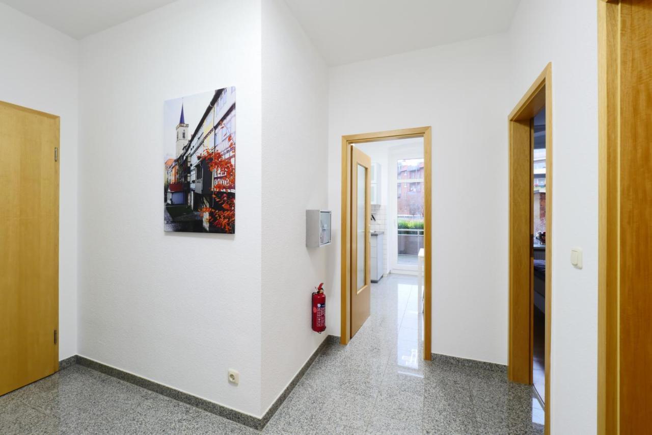 Wohnung Mit Blick Auf Die Zitadelle Petersberg - 3 Zimmer Erfurt Esterno foto
