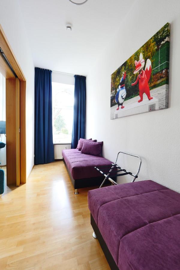 Wohnung Mit Blick Auf Die Zitadelle Petersberg - 3 Zimmer Erfurt Esterno foto