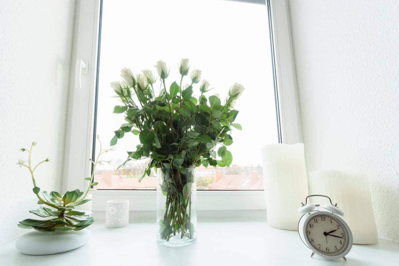 Wohnung Mit Blick Auf Die Zitadelle Petersberg - 3 Zimmer Erfurt Esterno foto