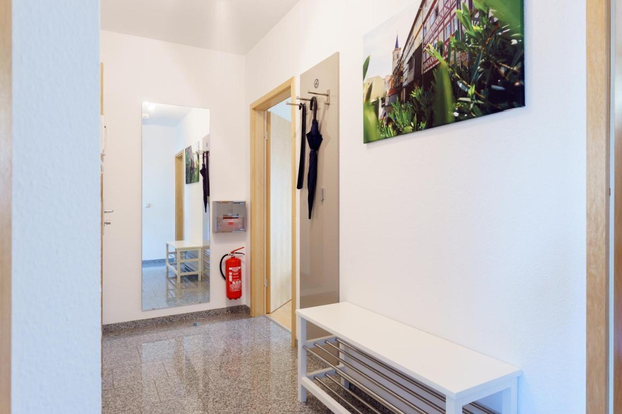 Wohnung Mit Blick Auf Die Zitadelle Petersberg - 3 Zimmer Erfurt Esterno foto